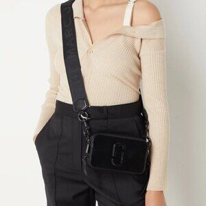 Marc Jacobs The Snapshot DTM Camera Bag - All Black